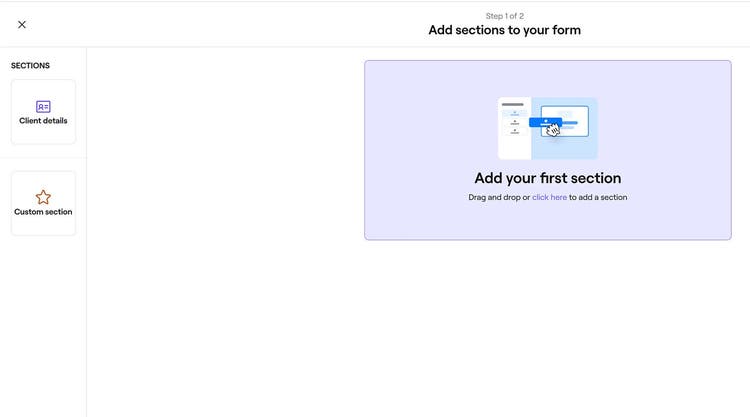 Client forms overview