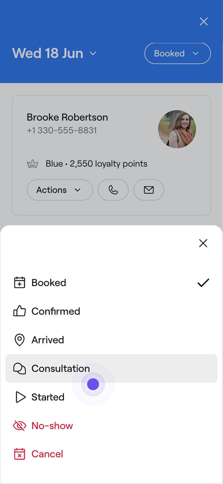 Mobile_Update appoint status Fresha.jpg