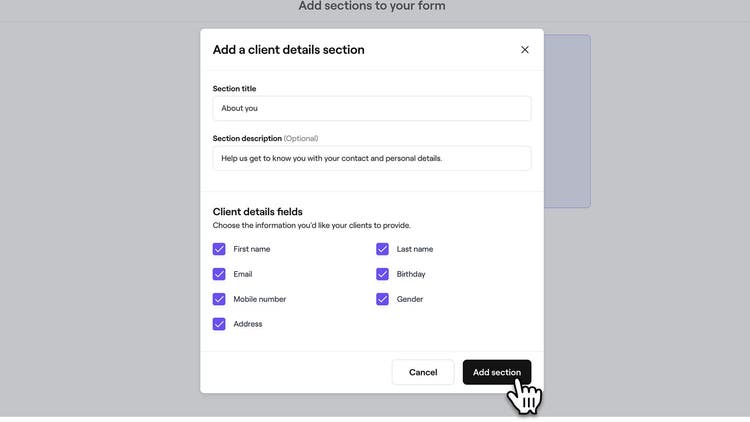 Create a basic form template