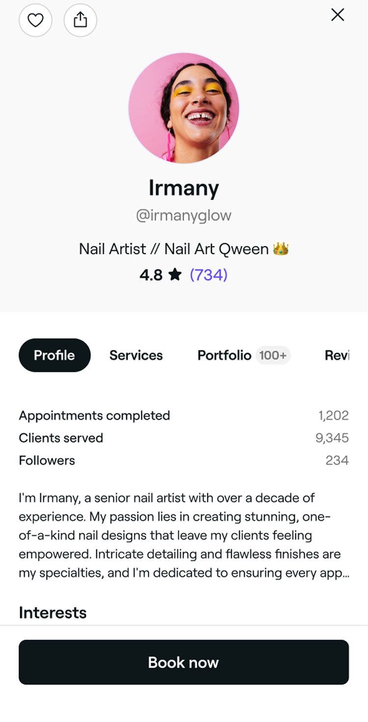Put your team in the spotlight with enriched profiles