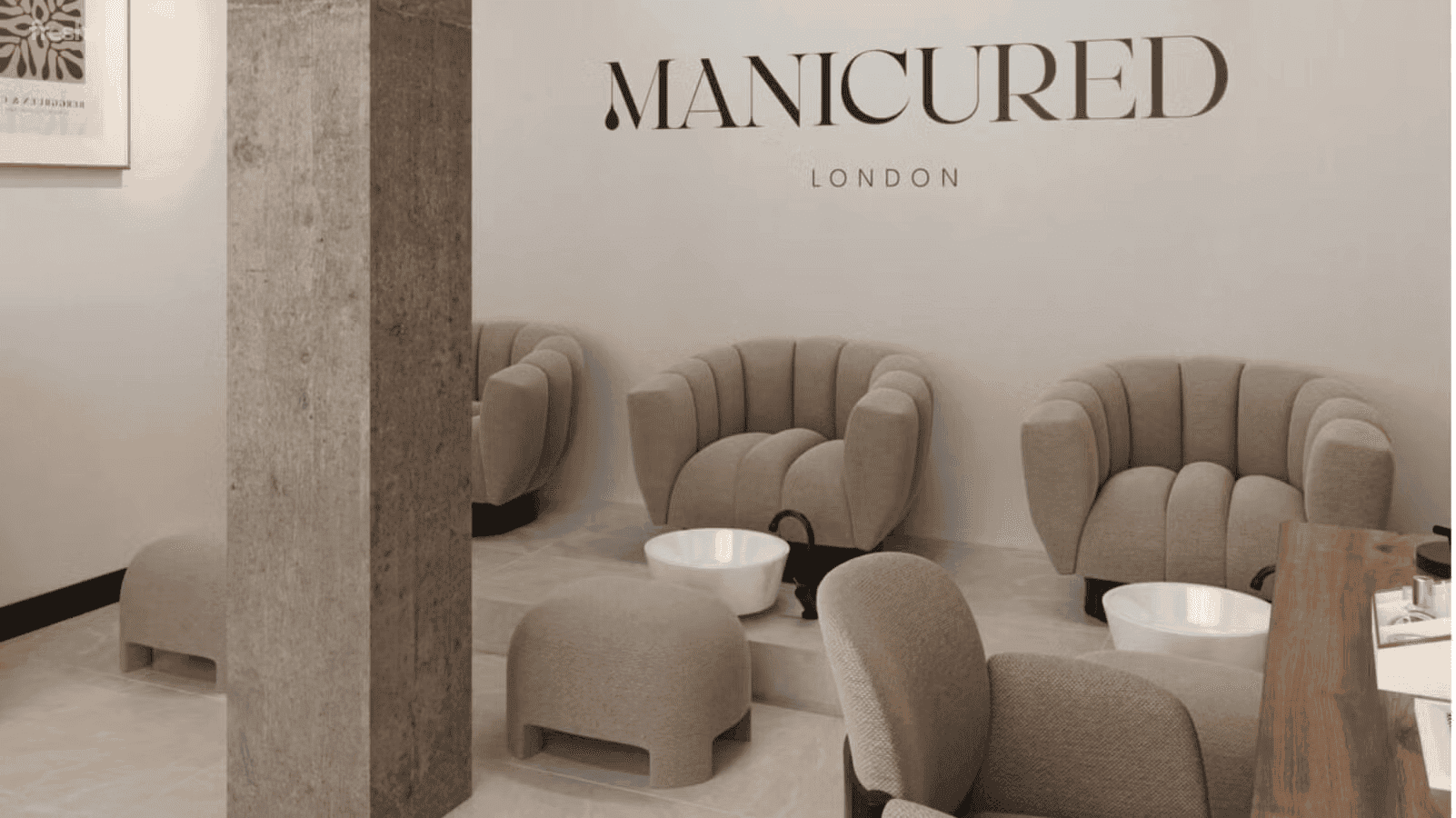 image of neutral nail salon design