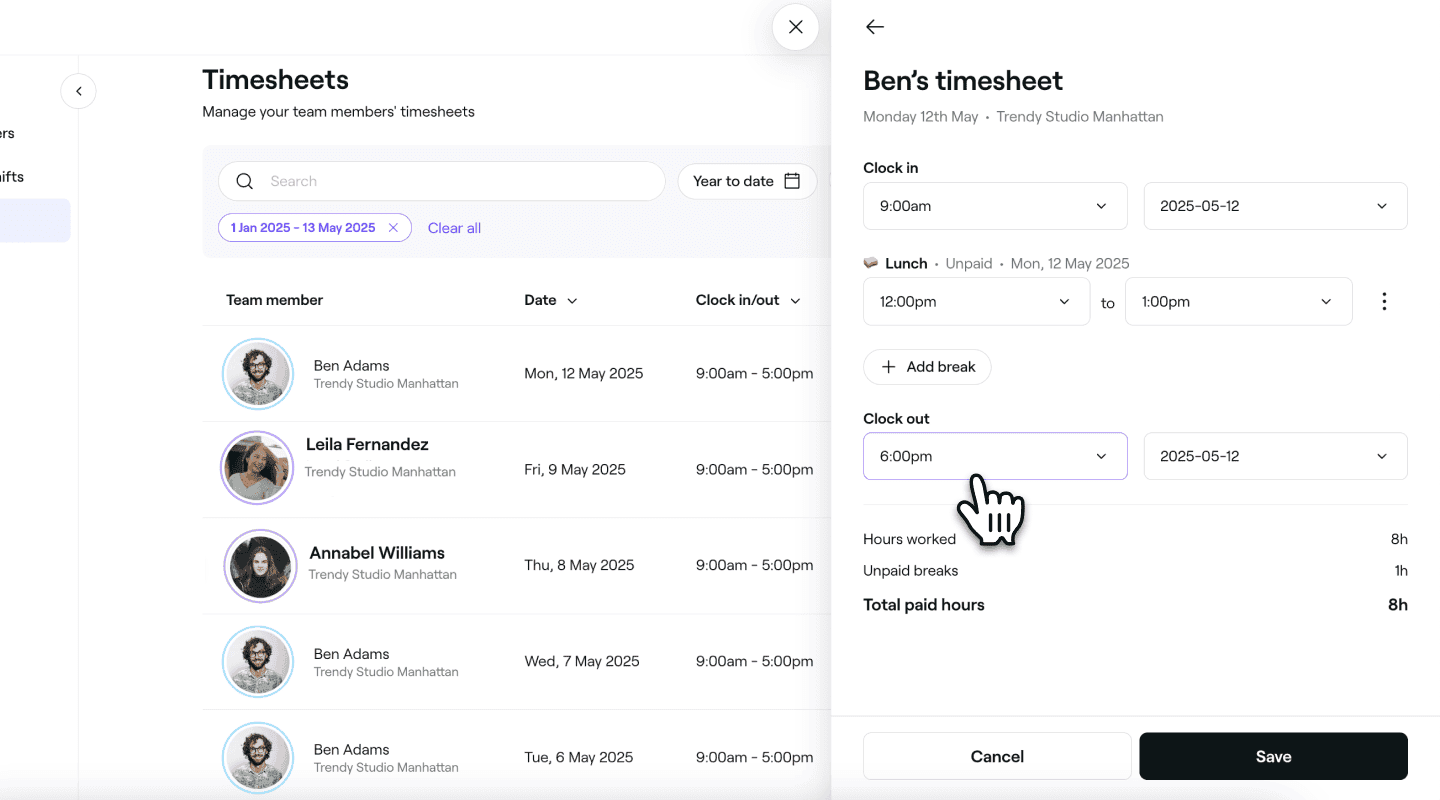 manage timesheets edit timesheet view fresha.png
