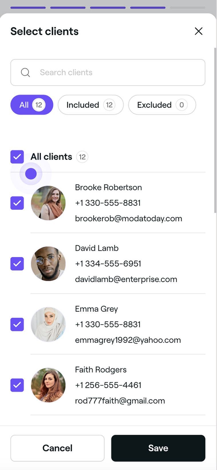mobile Blast campaign total clients audience Fresha.jpg