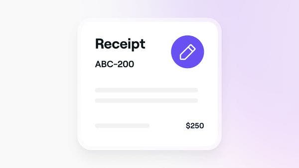 An edited sales receipt on Fresha.