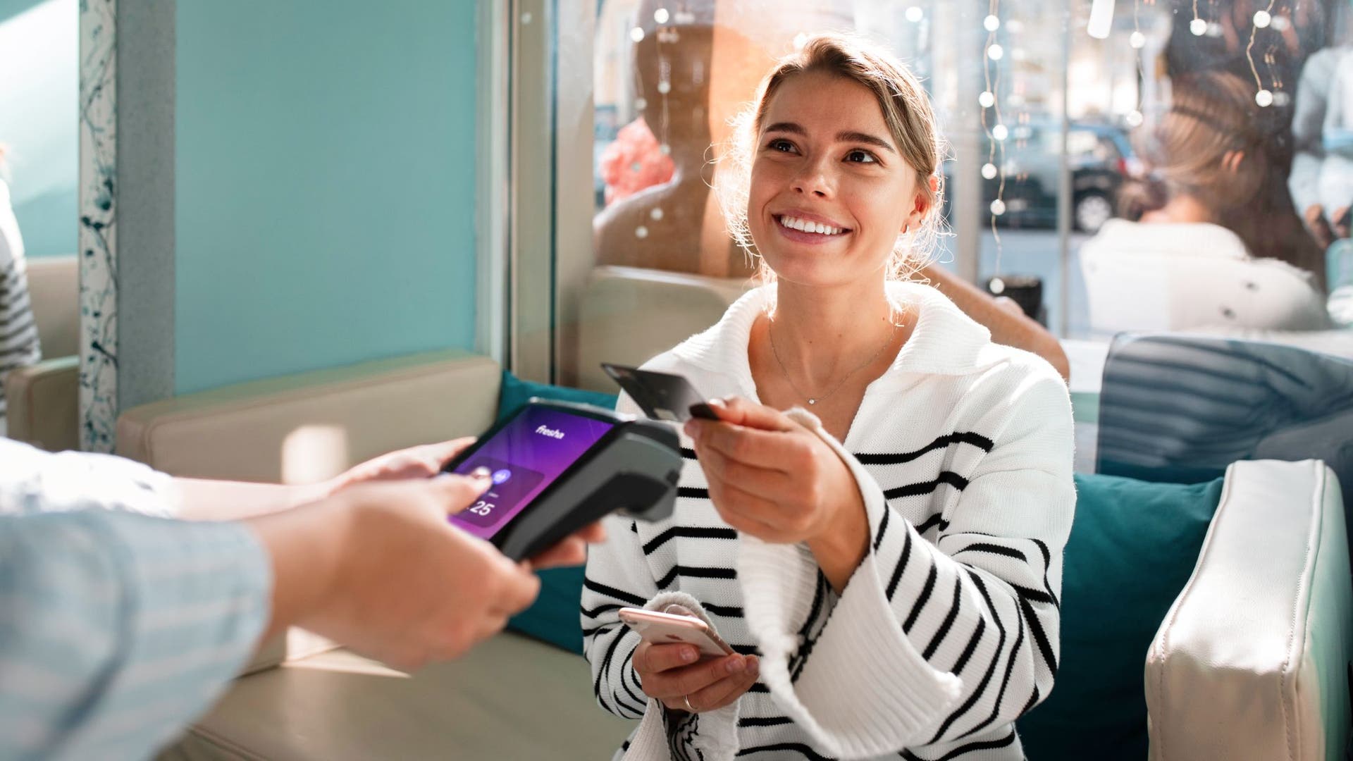 Take payments seamlessly with Fresha.