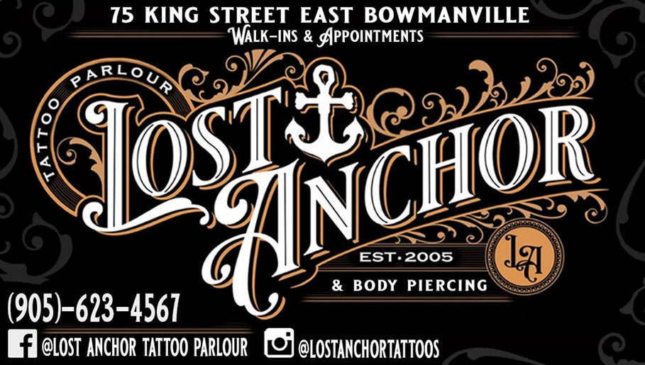 Lost Anchor Tattoo Parlour Bowmanville
