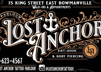 Lost Anchor Tattoo Parlour Bowmanville