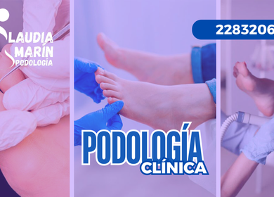 Podóloga Claudia Marín