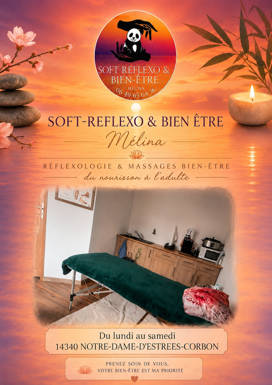 Massage-bild för Soft-Reflexo Mélina & Bien-être