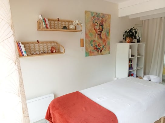 Tyypin Fysioterapia palvelun kuva liikkeelle Magnétiseuse, Médium, Energéticienne et Masseuse Blandine DELANOË