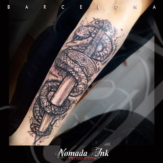 Studio tatuażu obraz dla: Nómada Ink Barcelona