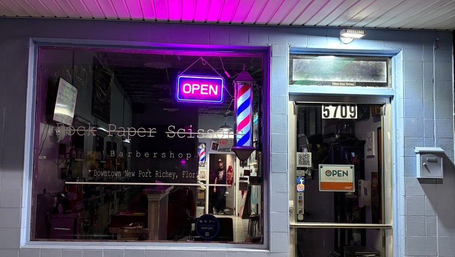 Rock Paper Scissors Barbershop