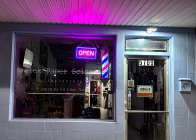 Rock Paper Scissors Barbershop