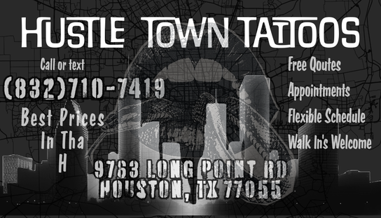 Tatuering & piercing-bild för Hustle Town Tattoos