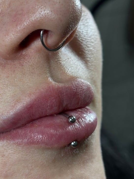 Tattooing & Piercing image for Piercing Kreuzstich by Krissi