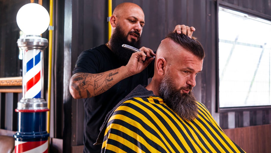 A haircut with experience barbershop