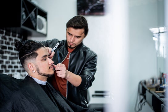 Barbershop image for Black and White Hair Salon