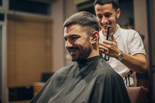 Barbershop image for the barnes barbers