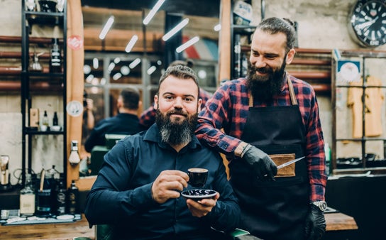 Barber-billede til Brown Man Barber الرجل الأسمر حلاق