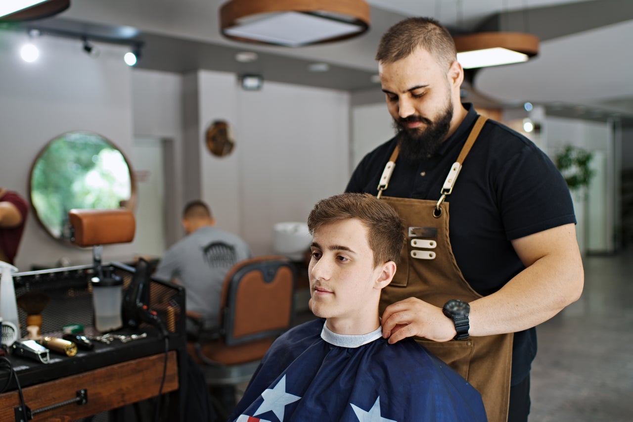 Istanbul barbers store