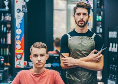 Turkish Style Barber Hot Shave