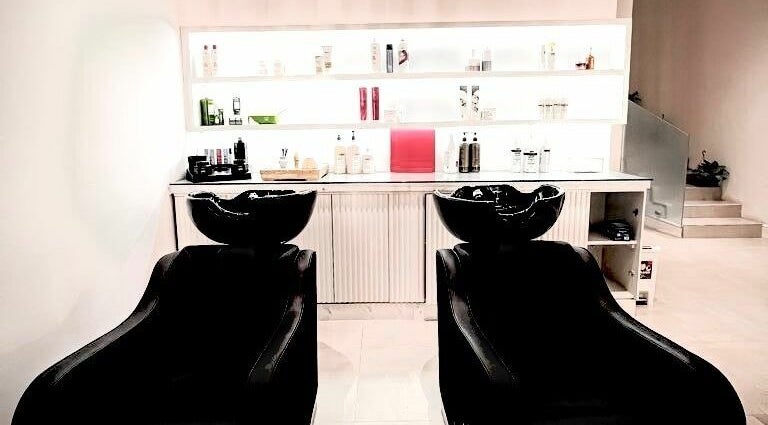 Elegant hair wash stations at Pearl Box Salon - صالون صندوق اللؤلؤ, Riyadh, Riyadh Province, SA.