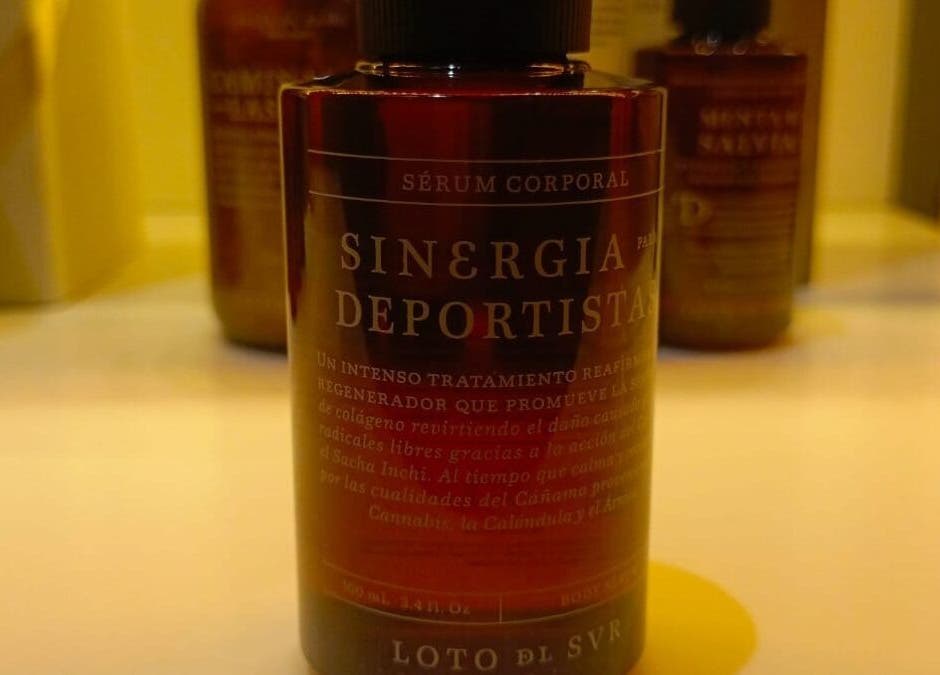 Body serum Sinergia Deportista at Spa Spacio, Medellín, Antioquia, CO.