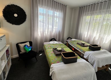 Relaxing massage room at Soothe & Soul. Waiuku Thai Massage Therapy, Auckland, Auckland, NZ.
