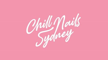 Chill Nails Sydney logo on pink background located in Bonnyrigg, New South Wales, AU.