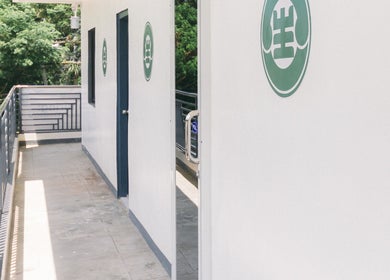 Exterior view of Jinsei Massage - Pila Branch in Pila, Calabarzon, PH showcasing a calm balcony area.