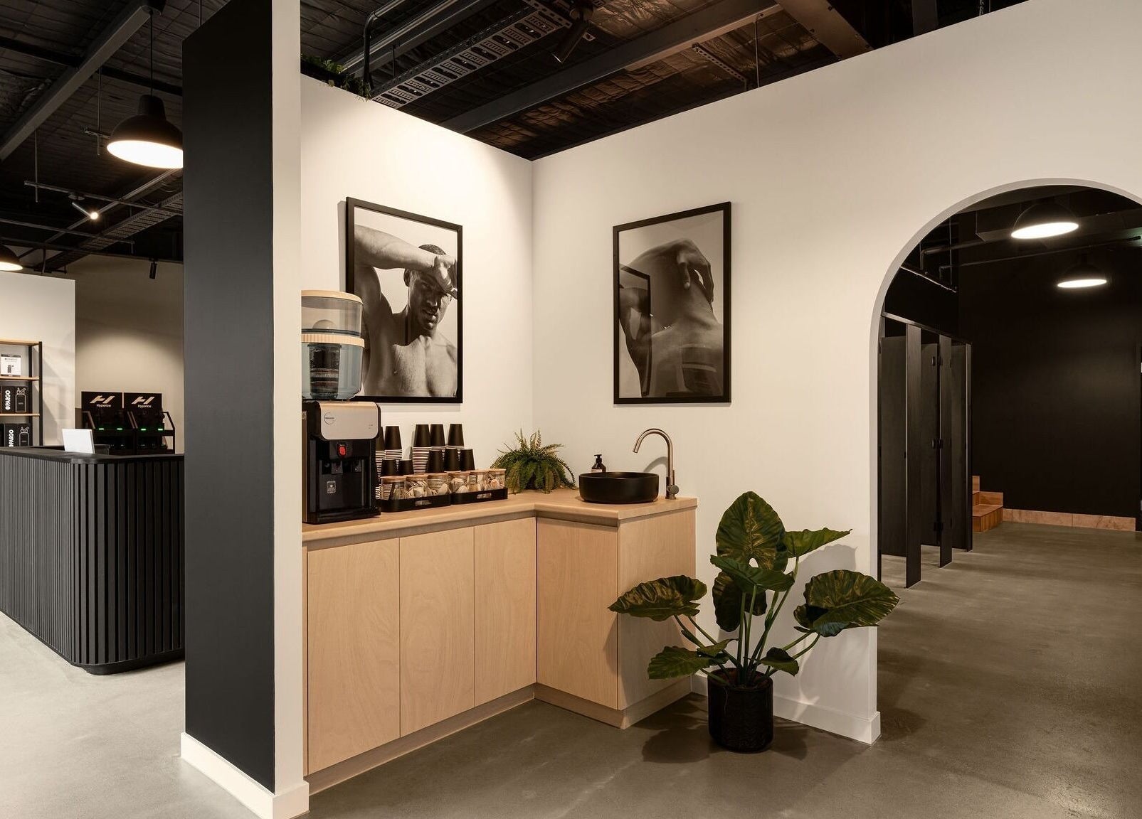 Relaxing lobby area at Recovery Room Sippy Downs featuring modern decor and lounge seating in Sippy Downs, Queensland, AU.