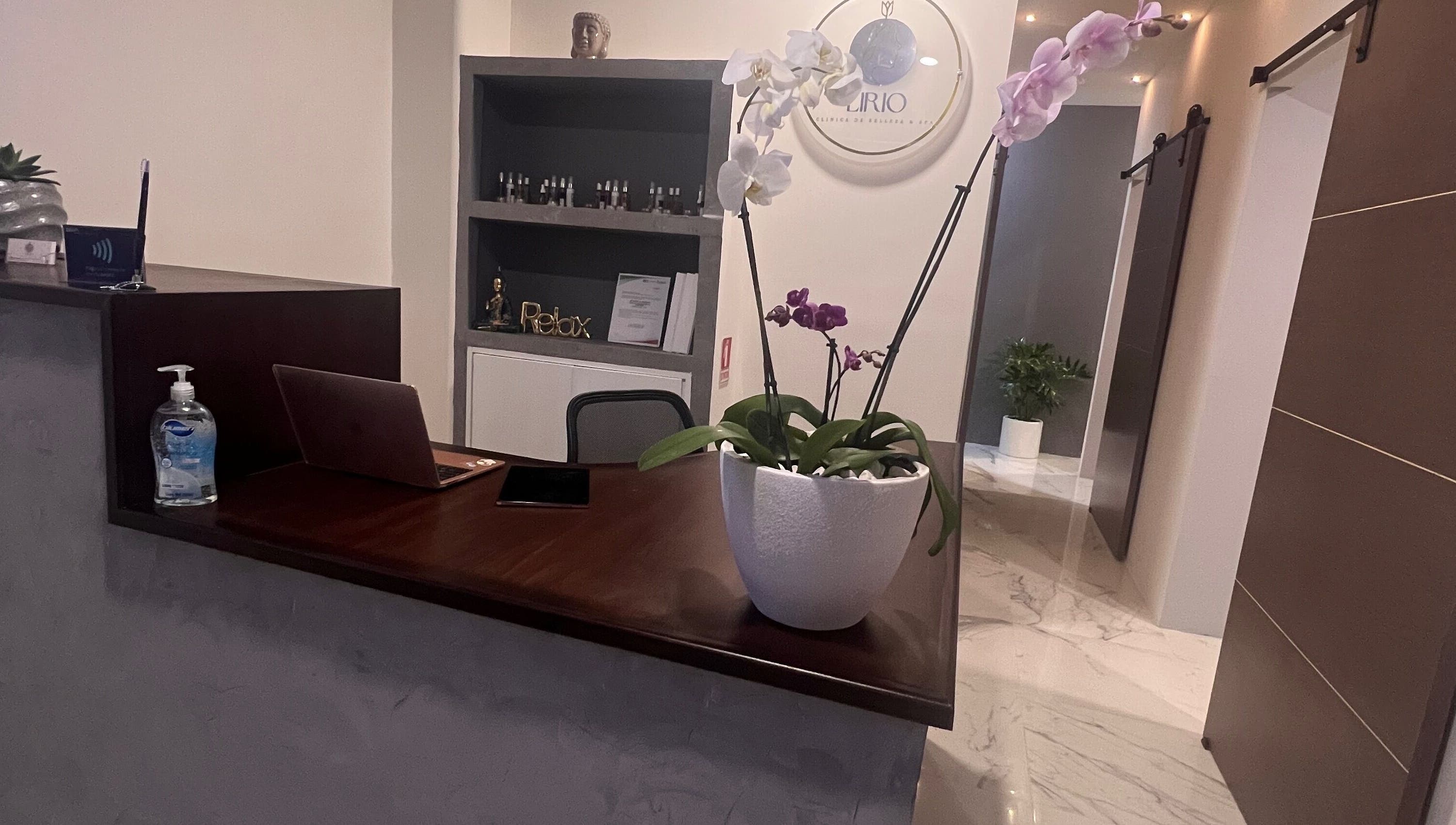 Recepción de Liriospa en Pachuca De Soto, Hidalgo, MX, con decoración elegante y moderna.