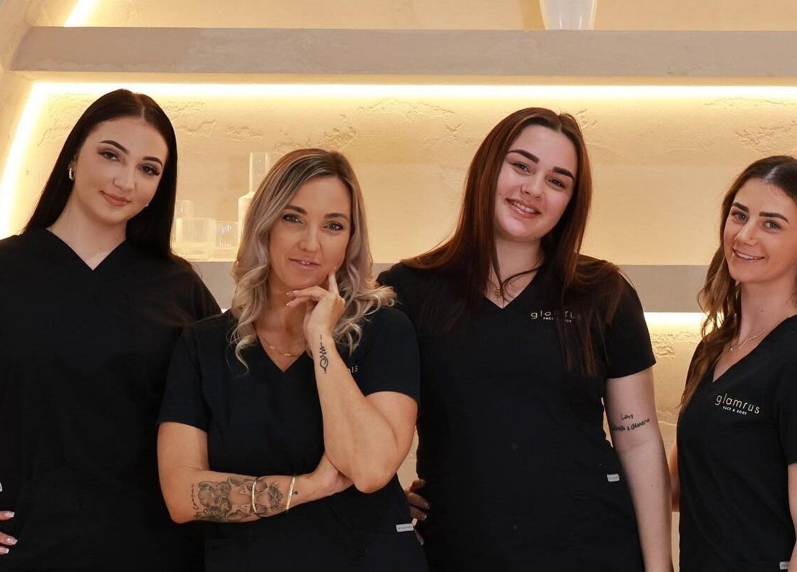 Friendly staff at Glam R Us Face and Body in Terrigal, New South Wales, AU, ready to provide expert beauty care.