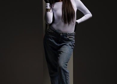 Chic portrait at KK Artistry, Limerick, County Limerick, IE, showcasing modern fashion style.