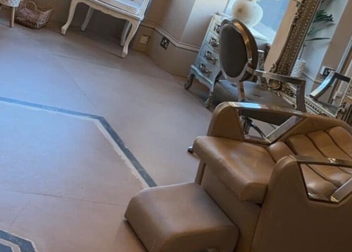 Luxurious salon chair at The salon Tillicoultry, Tillicoultry, Scotland, GB providing a premium experience.