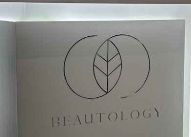 Illuminated Beautology Clinic logo at Tyre, South Governorate, LB, symbolizing elegance and wellness.