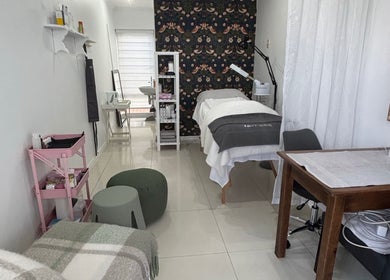 Private treatment room at Gentle Radiance Beauty Salon, Gqeberha, Eastern Cape, ZA, offering a serene environment.
