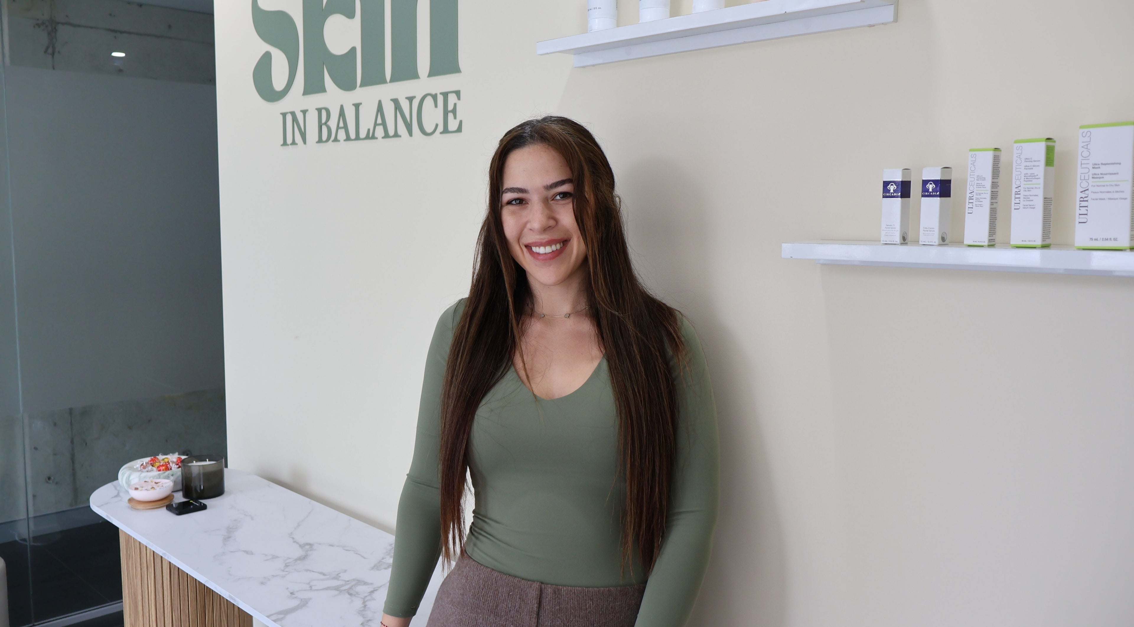 Friendly staff at Skin in Balance, Belmore, New South Wales, AU, ready to assist with your beauty and wellness needs.