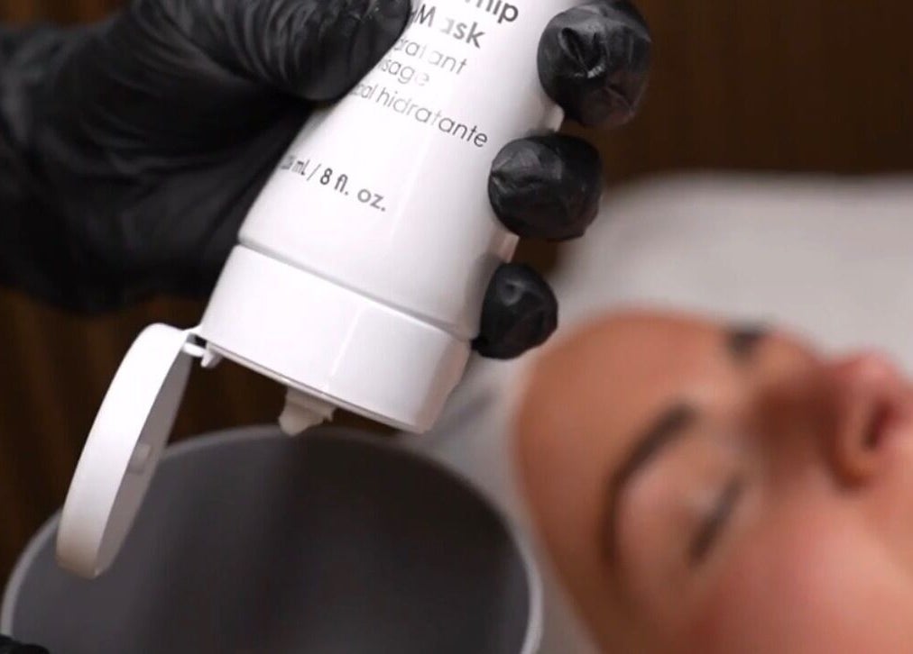 The Beauté Spot in Ampthill, England offers a calming facial treatment, featuring premium skincare application.