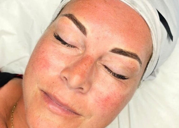 Brows perfected at Nikki Pitt Brows and Permanent Makeup, Bracknell, England, GB.