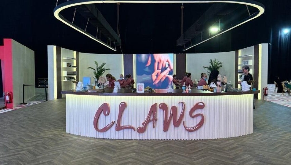 Interior of Claws Nail - Beauty World in Jeddah, Makkah Province, SA showcasing modern design and nail services.