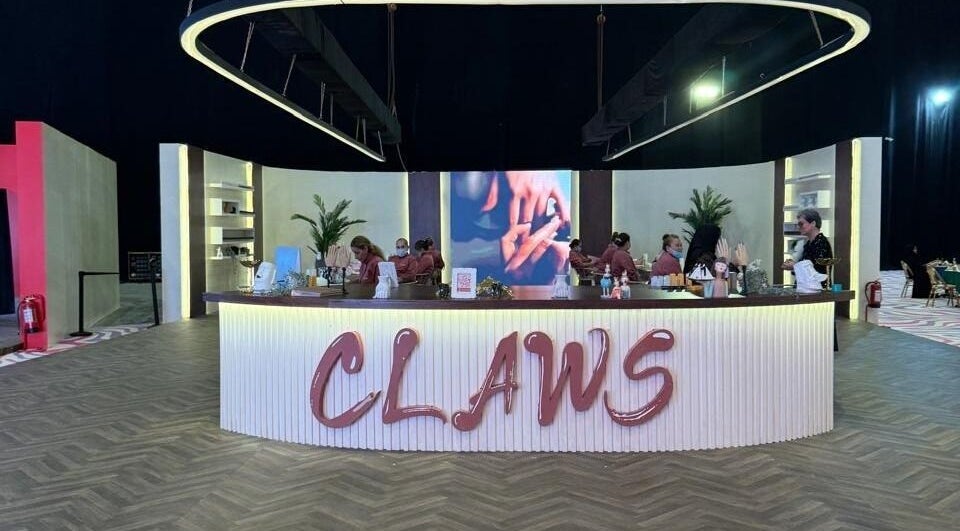 Interior of Claws Nail - Beauty World in Jeddah, Makkah Province, SA showcasing modern design and nail services.