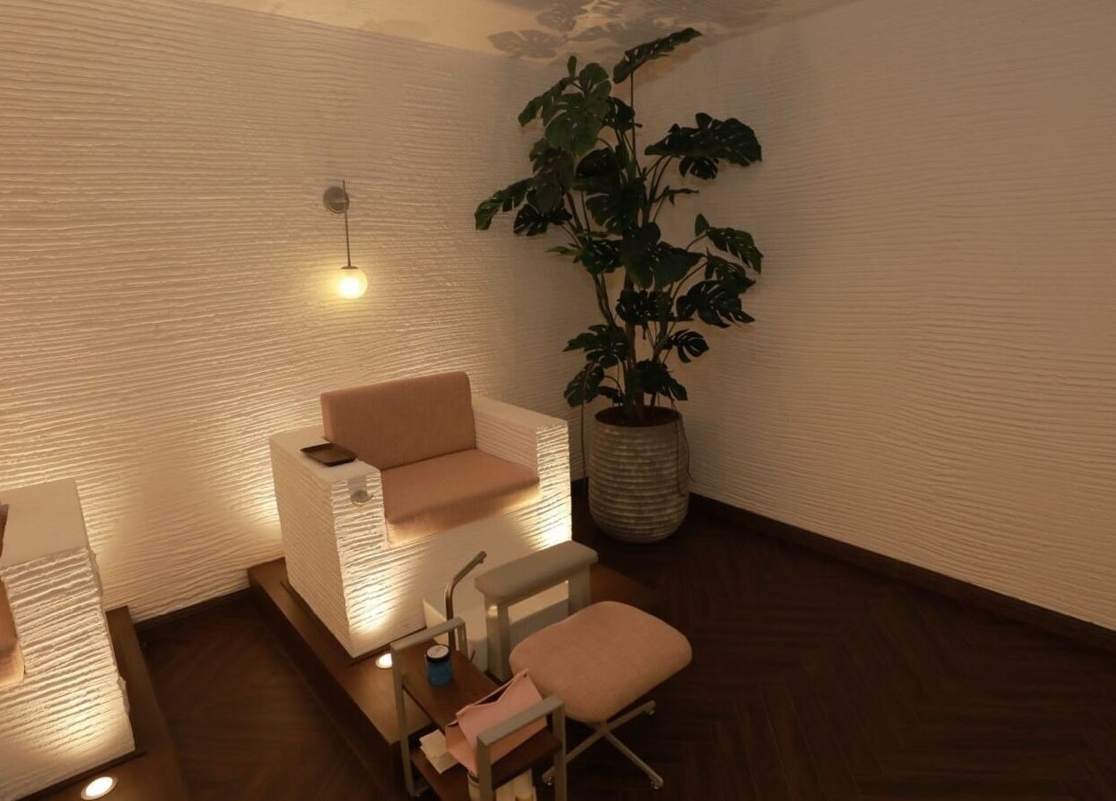 Cozy seating area at Claws Nail Bar - Jeddah, located in Jeddah, Makkah Province, SA, with elegant decor.
