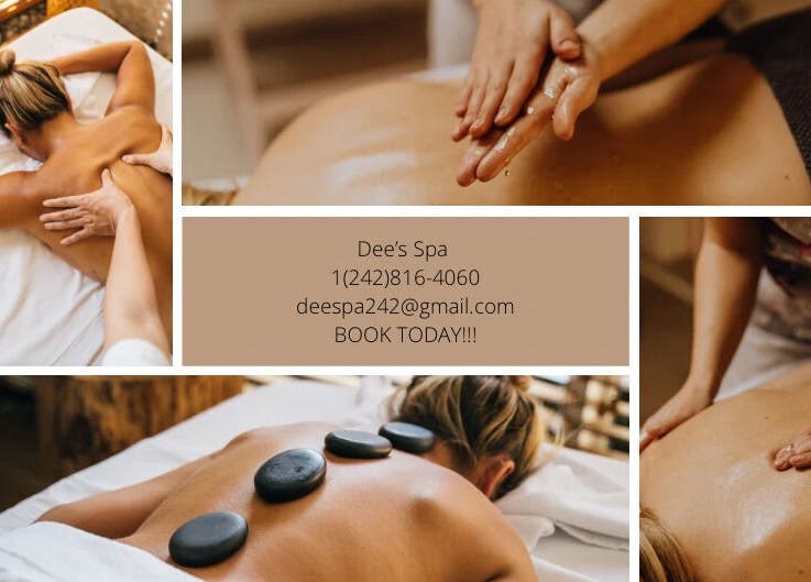 Relaxing massage at Dee’s Spa Relaxation, Nassau, New Providence, BS for ultimate peace.