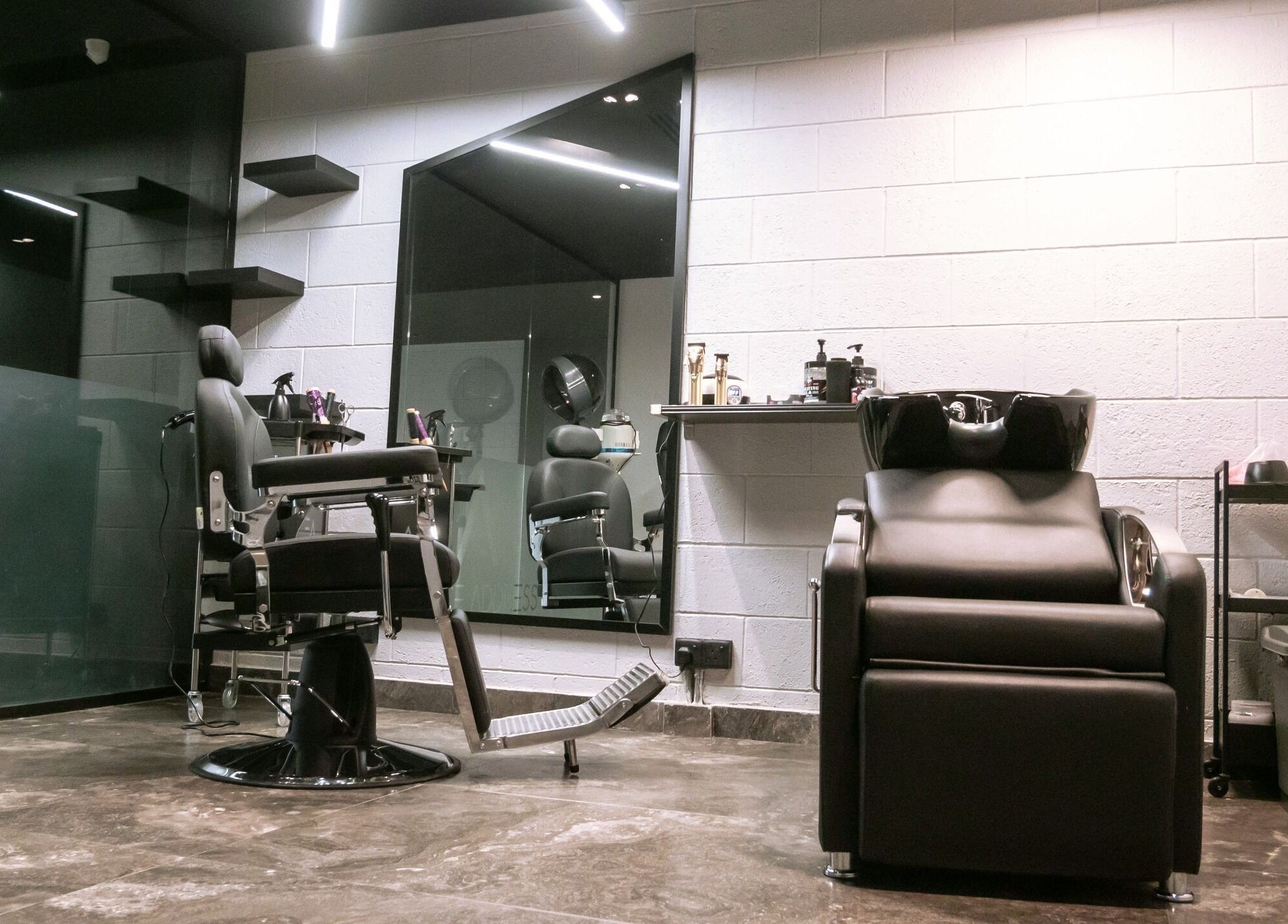 Elegance Address EA salon interior with luxurious chairs, Riyadh, Riyadh Province, SA.