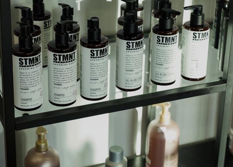 Professional haircare products on display at Elegance Address EA, Riyadh, Riyadh Province, SA.