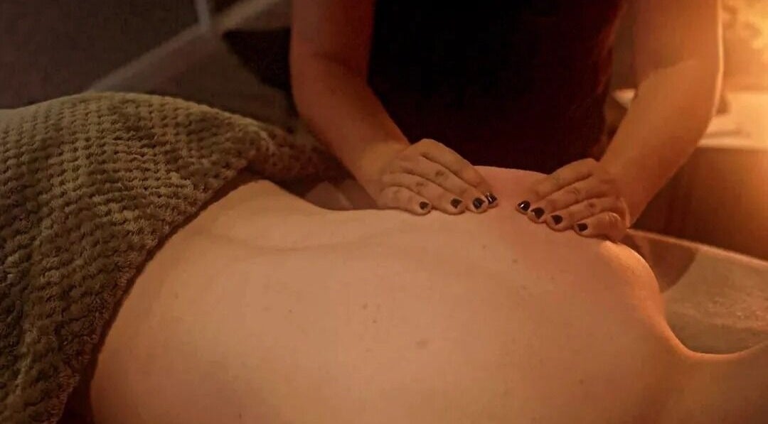 Relaxing massage session at Elevate Therapies, Doncaster, England, GB, highlighting therapeutic care.