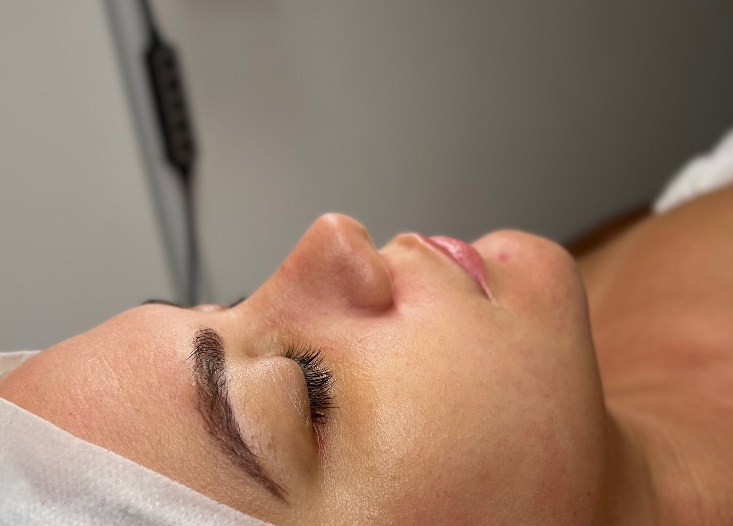 Relaxing facial treatment at ABY SKIN CARE in New York, New York, US, promoting skin wellness.