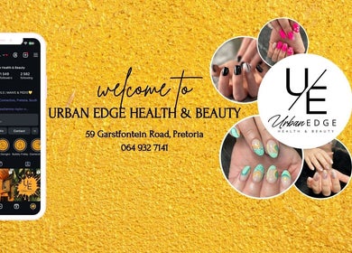 Colorful nail art at Urban Edge Health & Beauty, Pretoria, Gauteng, ZA, showcasing various vibrant designs.