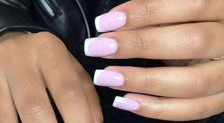 Chic French manicure at Urban Edge Health & Beauty, Pretoria, Gauteng, ZA. Stylish pink and white nails.